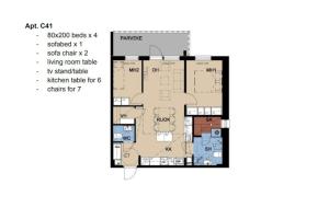 Detailed Suite with Sauna and Fast Wi-Fi Downtown