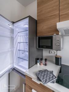 Voll ausgestattete Apartments mit Einzelbetten - Küche - WLAN - PKW-Parkplatz