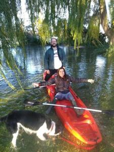 Casita Container al rio y a 30 min del Mar!