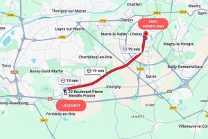 Appartements B4 Disney Station Bussy : photos des chambres