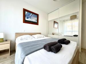 Appartements Agreable appartement au centre de La Teste : photos des chambres