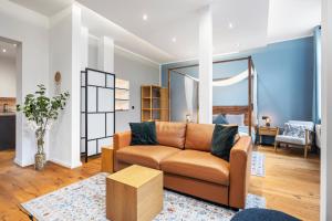 EDLER WOHNRAUM Luxuriöses Stadtstudio mit Balkon, Kaffeevollautomat & Klima