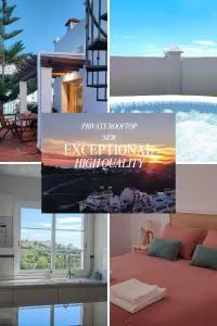 Penthouse with Hot Tub and Air Conditioning Offering Breathtaking Panoramic Mountain and Sea Views - Компета