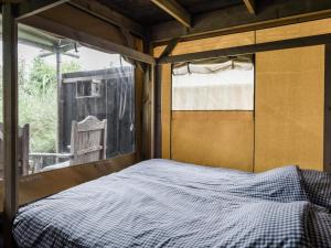 Comfortable lodge with patio
