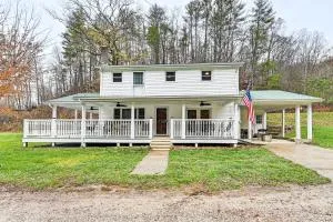 On 220 Acres Home with Trails in West Liberty! - David