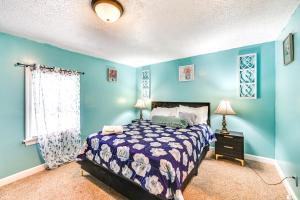 1 Mi to Stadium Home with Porch in Greenville!