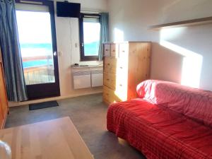 Studio pied de pistes, balcon vue vallée, 4 pers - FR-1-771-22