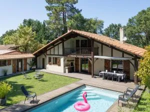 Villa élégante avec piscine privée et Wi-Fi à Capbreton, proche plages - FR-1-791-27 - Hossegor