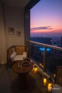 Premium 3BR, 57th Floor, Italian Design