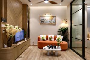 Homestay 1 ngủ Landmark Onsen Ecopark view hồ, sân gôn