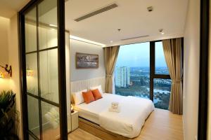 Homestay 1 ngủ Landmark Onsen Ecopark view hồ, sân gôn