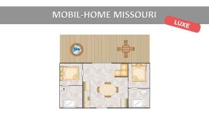 Campings Camping les Cigales : Mobile Home 2 Chambres Premium Missouri (4 Personnes - 1 Bébé) 
