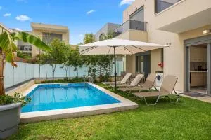 Park and sea view Villa with Pool 2 - Evthími