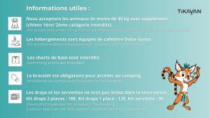 Campings Camping Tikayan Felix de la Bastide : Tente