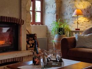 Maisons de vacances A deux pas de St Cirq Lapopie , Gite des Murets de l'isa : photos des chambres