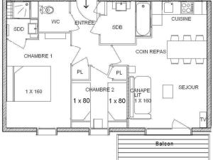 Appartements Appart 3 pieces aux Saisies - Piscine, Jacuzzi, Fitness - FR-1-594-102 : photos des chambres