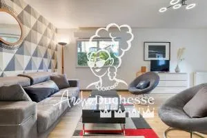 Annick joli appartement avec parking et jardin - 博瓦纪尧姆