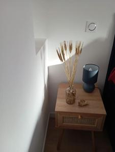 1 Chambre lit double dans petite maison indépendante, au calme