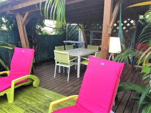 Bungalow confortable à Sainte-Anne, 45 m² avec jardin
