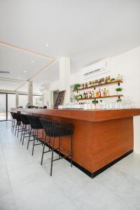 Cozy Studio in the Jungle, balcony and Pool view