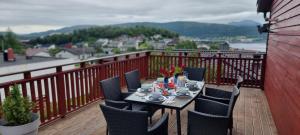 Apartment- fjord view, big terrace, close to Moa