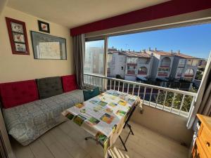 T2 au Cap dAgde avec piscine, parking proche plages - FR-1-749-77