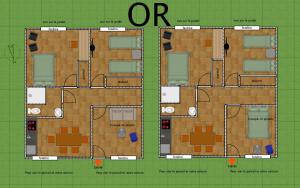 Appartements Appartement familial au bord de la Marne, jardin tropical , piscine, tennis, terrasse, parking gratuit proche Disneyland : photos des chambres