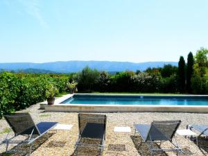 Villas typical provencal farm 18eme in gordes, luberon area in provence with great charm with magnificent view, ideal for family or friends reunions - 12 persons : photos des chambres