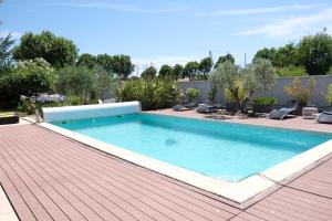 Maisons de vacances pleasant one-level villa with private pool in the thor village, close to l'isle sur la sorgue - 6 persons : photos des chambres