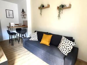 BE-0 - Joli 2 pièces pour 1-2 pers au RDC au centre de Mulhouse