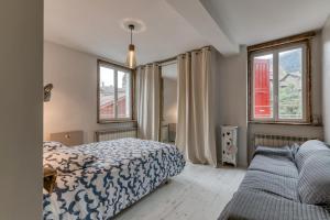 Maisons de vacances Maison jacuzzi-sauna Station 7 Laux : photos des chambres