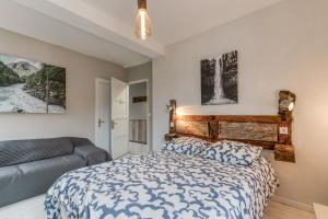 Maisons de vacances Maison jacuzzi-sauna Station 7 Laux : photos des chambres