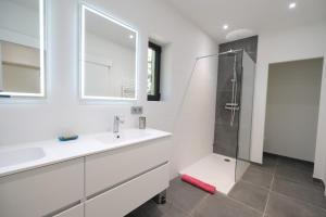 Villas provencal farm house with heated pool located to salon de provence, 12 people : photos des chambres