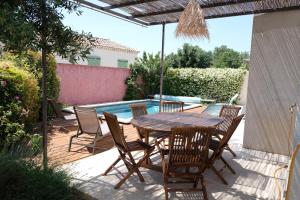 nice house with private pool - 6 persons in the center of the village of mérindol in the luberon in provence
