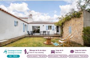 Maisons de vacances Maison 10 personnes - Jardin - Noirmoutier-en-l Ile : photos des chambres