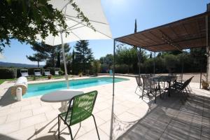 very beautiful villa with private pool in the luberon enjoying a magnificent view of the durance valley, located in puget – 10 people.