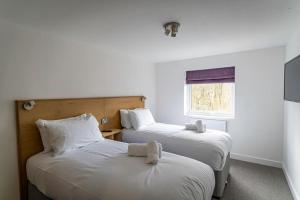 Beresford, woodland lodge, sauna, hot tubs & games for 18