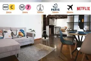Appartement cosy à 10 min de Paris - Ivry-sur-Seine