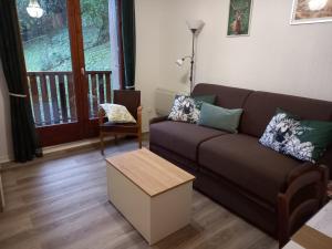 Petit nid douillet , T1 traversant , séjour , balcon ,cuisine indépendante, loggia , au calme, proche centre ville