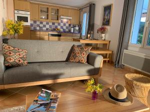 Logement avec piscine, sauna et vue imprenable