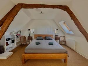 Maisons de vacances La Pommeraie, maison avec tres grand jardin : photos des chambres