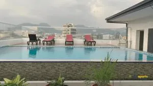 Premium apart with pool, rooftop and parking - MʼBata
