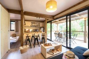 Campings Slow Village Anduze - Cevennes : photos des chambres