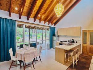 Peaceful home in forest