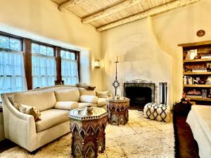 Historic Adobe 1 acre compound ultimate Santa Fe immersion Classic & Dreamy