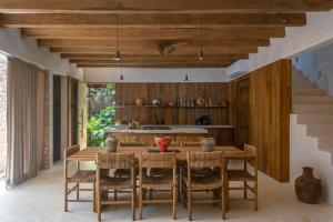 Boho 3BR Villa Organic Design Gated & Rooftop