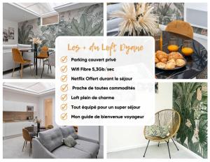 Loft DYANE - Le Méridien #Parking #Lave-linge #Clim #Netflix