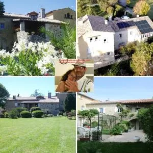 Maison avec jardin à Villeneuve-de-Berg, piscine partagée - Saint-Pons