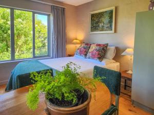 Stone Walled Garden View