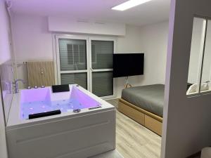 Appartements Appartement avec jacuzzi proche du centre : Appartement 1 Chambre